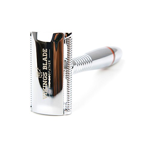 VIKINGS BLADE The Godfather Double Edge Safety Razor (Gentle & Mild) - Thumbnail 6