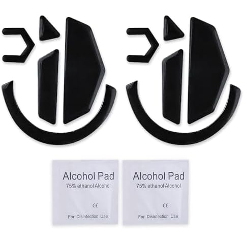 HUYUN 2Sets Mouse Skates Pads Mouse Feet Replacement for Logit G502 Lightspeed Hero Wireless Gaming Mouse Cover