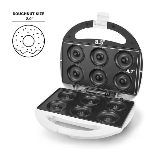 Image of DSP Mini Donut Maker - Non-Stick, 6 Donuts, Cool-Touch