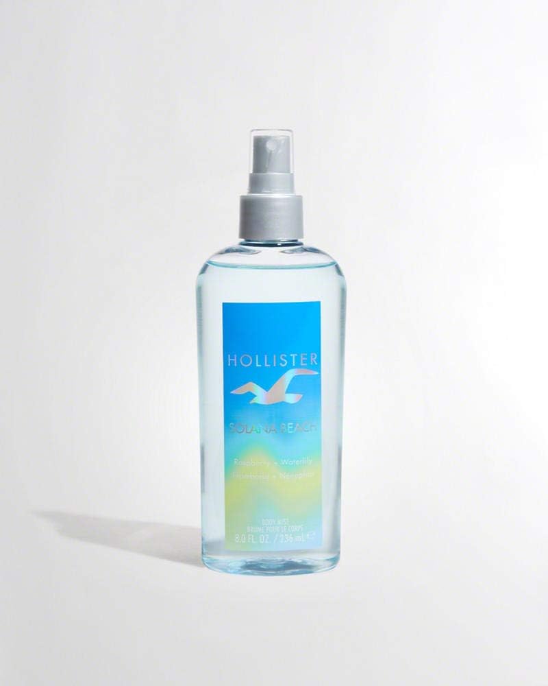Hollister Solana Beach Body Mist 8.4 fl oz NEW STYLE BOTTLE