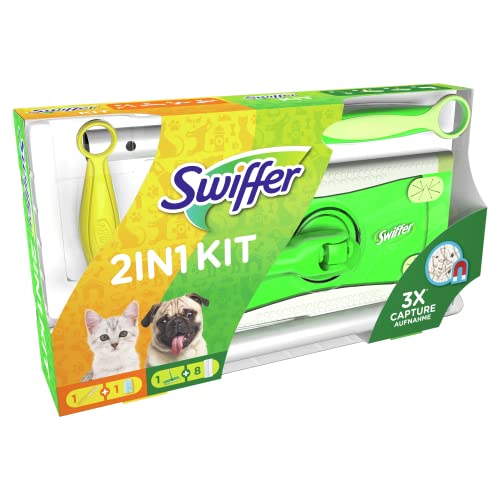 Swiffer Limited Edition Set (1 Floor Mop Plus 8 Basic Dusters Plus 1 Dust Magnet Plus 1 Cloth) #TOP6