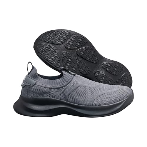 Image of Neeman's Sole Max Cush Slip Ons for Unisex | Chunky Cushioned Casual Shoes with High-Rebound Foam | Breathable Knit Upper | Lightweight EVA Sole Comfort Shoes