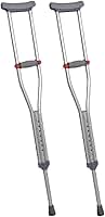 Muleta Axilar Par SC60 Tamanho M Suporta 130kg Hidrolight