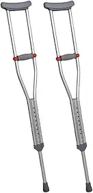 Muleta Axilar Par SC60 Tamanho M Suporta 130kg Hidrolight