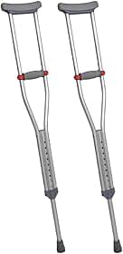 Muleta Axilar Par SC60 Tamanho M Suporta 130kg Hidrolight