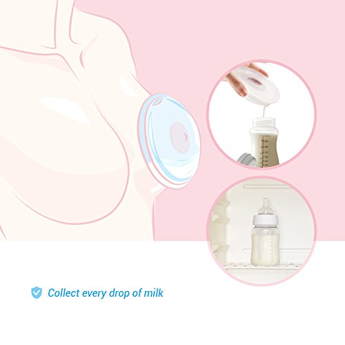 Breast Shells, Nursing Cups, Milk Saver, Protect Sore Nipples For Breastfeeding, Collect Breastmilk Leaks For Nursing Moms, Soft And Flexible Silicone Material, Reusable, 2-Pack #TOP2
