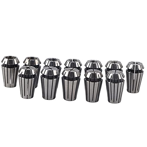 ER16 Spring Chuck Set, CNC Milling Machine Accessories, High - Speed Steel Chuck with Multiple Diameter Sizes, Industrial Grade Chuck Springs for Engraving and Milling Machines, In
