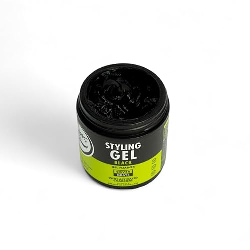 Miniatura 7 de Rolda Black Styling Gel para el cabello extra fuerte Hold 176oz 2 unidades