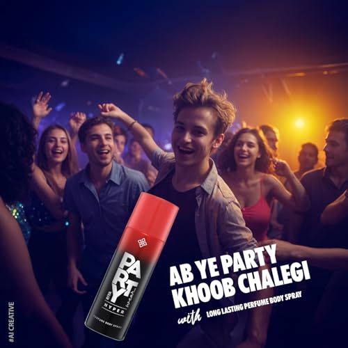 Image of Riya Hyper Deodorant | Deo Spray | Body Spray for Men - 200 ml | Long-Lasting Citrus Fougere Fragrance