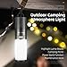Multifunctional Camping Light LED Campsite String Light Waterproof Tent Light Work Lamp with Mulle Modes port Power Bank Function for Camping Hiking Courtyard