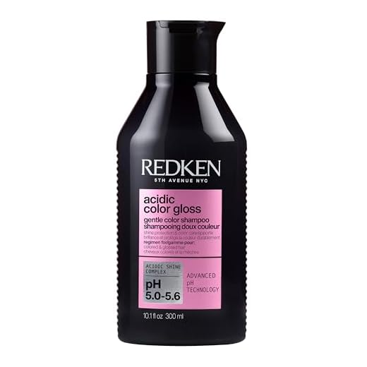 Redken, Champú Protector del Color, Para cabellos teñidos, Fórmula con PH ácido, Sin Sulfatos, Acidic Color Gloss, 300 ml