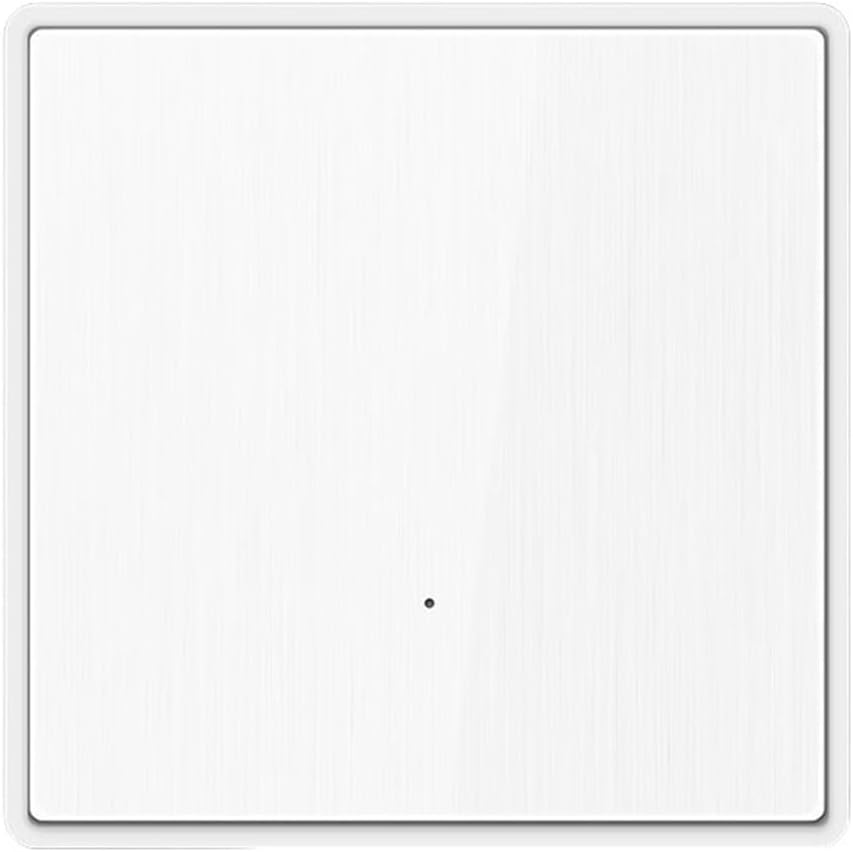 12V Light Remote Switch 1/2/3 Group Push Button Wall Switch 24V 6V Relay Receiver for LED Controller LED Dimmer(1 Gang Wall Switch)