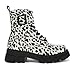 Levi's, Women's, Giselle Leopard, Black/Cream, 085, Medium
