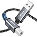 Produktbild NIMASO Druckerkabel3MScannerkabel USB B Kabel USB A auf USB B Drucker Kabel Printer Cable unterstützt für HP, Canon, Epson, Lexmark, Brother, Samsung, Dell