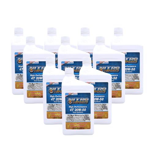 Aceite para motor Nitro Lubricants 20W-50 Sintético 1 Cuarto miniatura 1