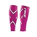 2XU Compression Calf Guards, Hot Pink/Hot Pink, Small