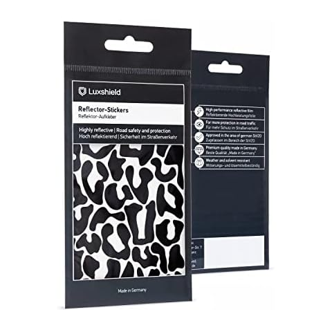 Luxshield Reflektoren Sticker Set - Leopard Cover