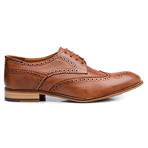 Sapato Oxford Jacometti Derby Couro Feminino Bico Redondo Caramelo 35