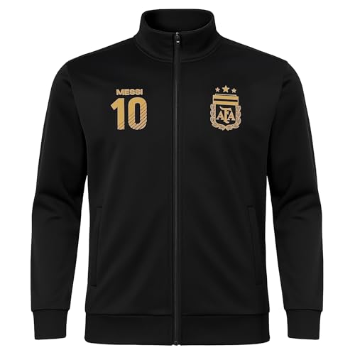 Image of Icon Sports Officially Licensed Argentine Football Association Lionel Messi Track Jacket - Unisex Kids