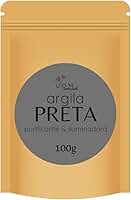 Argila Preta Purificante e Iluminadora | 100g e 500g (100g)