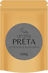 Argila Preta Purificante e Iluminadora | 100g e 500g (100g)