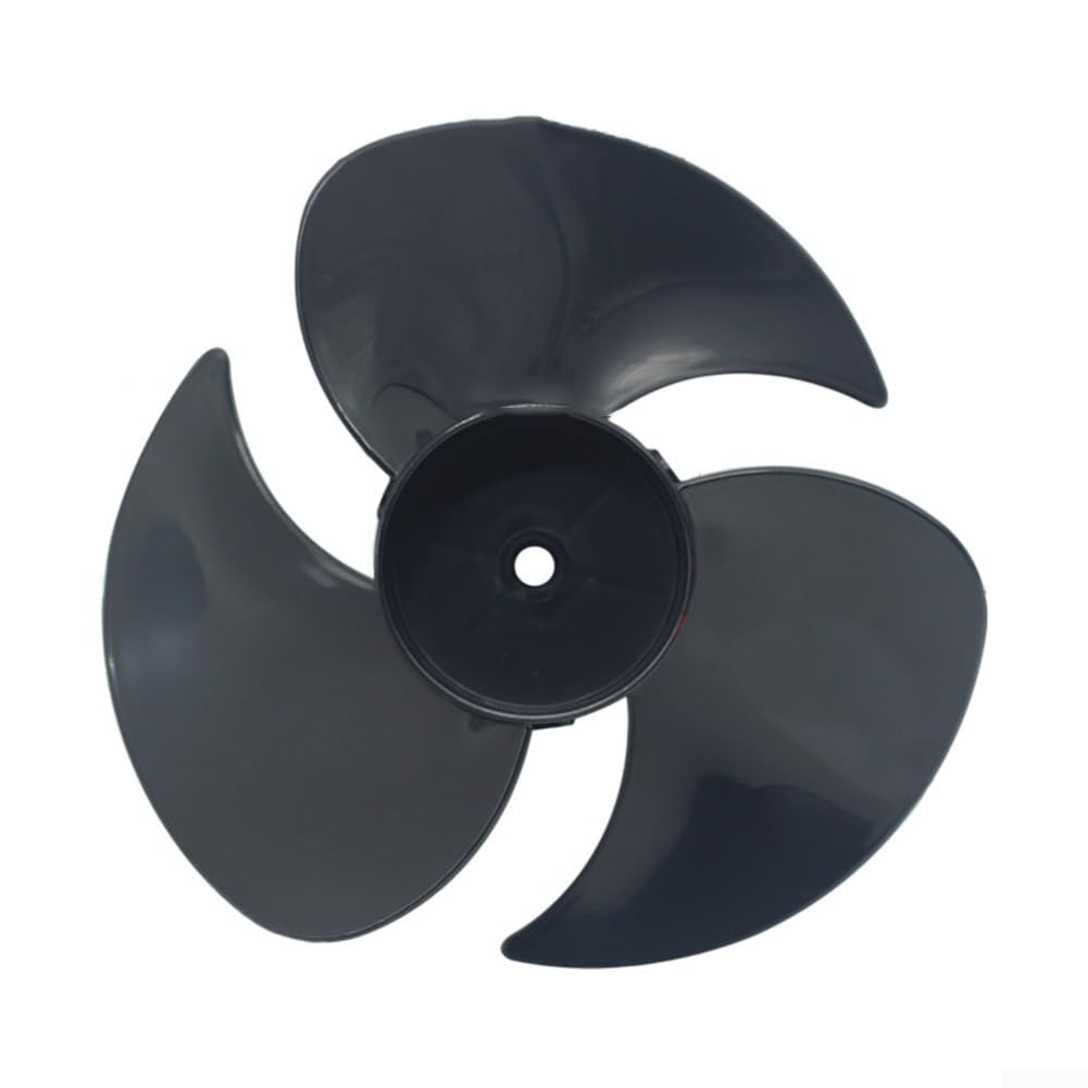 For General 20Cm Fan Blades, Three Floor Fan Replacement, Quiet Plastic Air Circulator Parts, Easy Install Desktop Fan Accessories, Washable Tower Fan Kit