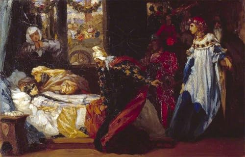 Découverte de Juliette par Frederick Leighton : une toile murale pour rompre la monotonie