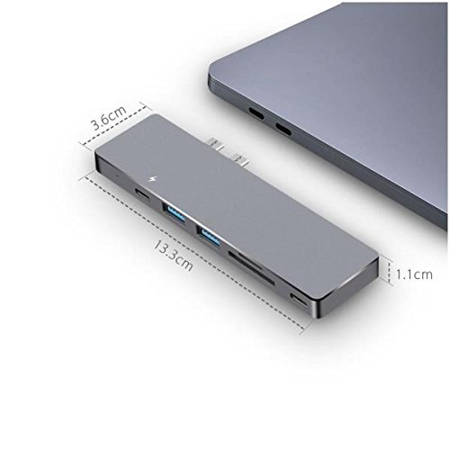 Mini Station d'accueil USB Type-C Nilox NLX-2TC-HUBAPP pour PC