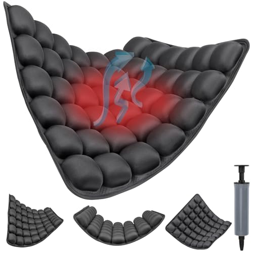 Lonicerkz Seat Cushion, Travel Cushion Airplane Seat - Inflatable Airplane