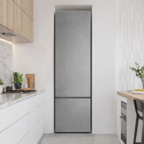 Autocollant réfrigérateur texture pierre 60x205 protection étanche décorative