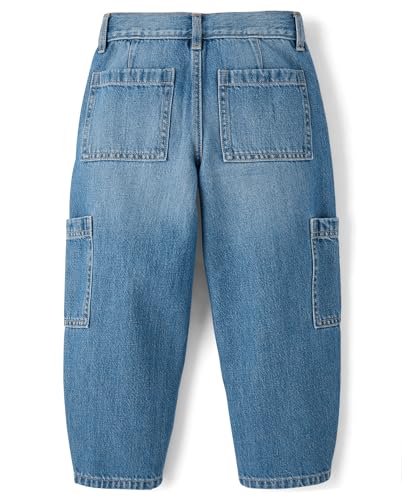 The Children's Place Girls' Barrel Leg Jeans3