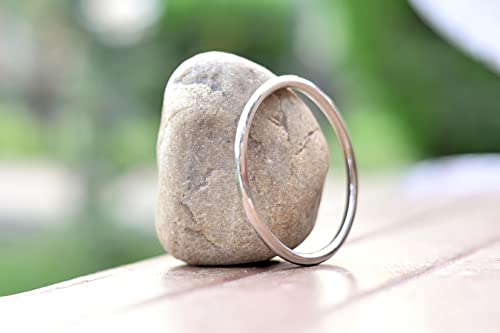 Image of ROUND Metallic Stainless Steel Kada for Men 5 mm thickness (NO EDGES)