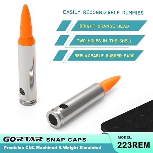 Image of Snap Caps Training Dummy Rounds Practice Safe Loading Firing Close to Real Weight