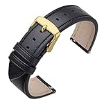 ANNEFIT Watch Band 16mm 17mm 18mm 19mm 20mm 21mm 22mm 24mm - Classic Oil Wax Leather Quick Release Watch Strap for Men Women