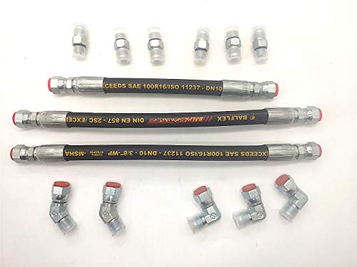 Engine Oil Pumps Fits for 1999-2003 Ford 7.3L Powerstroke High Pressure Oil Pump HPOP Hoses Lines Kit