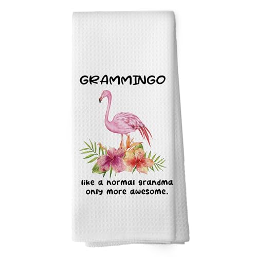shiviody Funny Flamingo Kitchen Towels - Flamingo Lover Dish Towels Gifts for Women Men, Humorous Sarcastic Decorative Absorbent Dishcloths Hand Towel for Bathroom Kitchen Decor 16x24 Inches