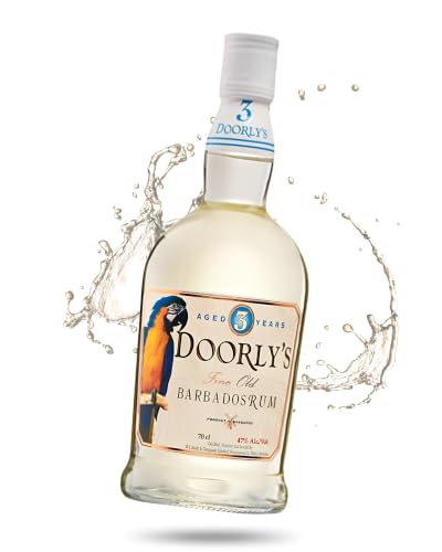 Doorly's Barbados Rum | 3 Jahre gereift in Eichenholzfässern | 700 ml | 47% Vol. | Weißer Rum