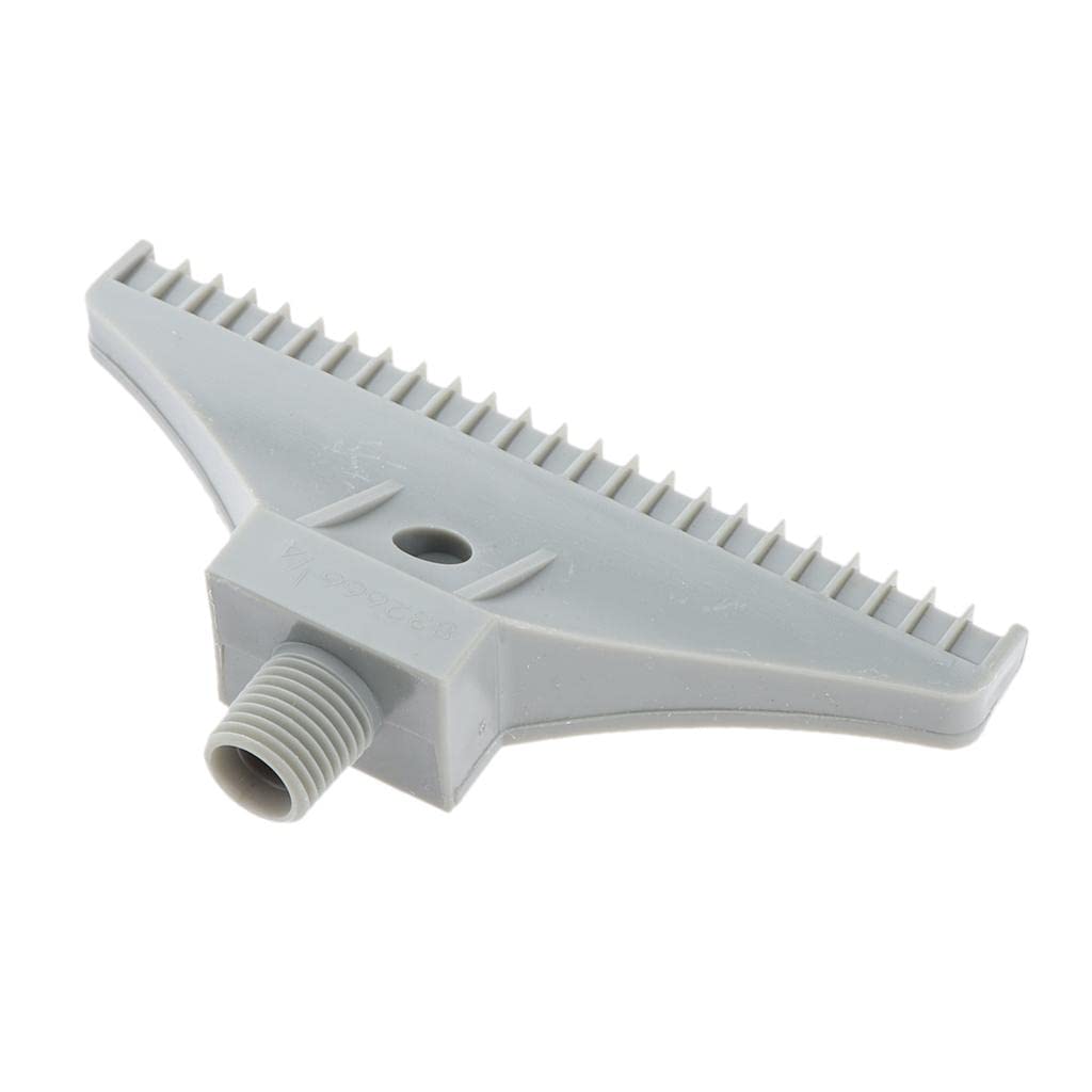 Colcolo 10x Filettatura Da 1/4", Ugello a Getto D'aria Piatto Grigio Da 110 Mm