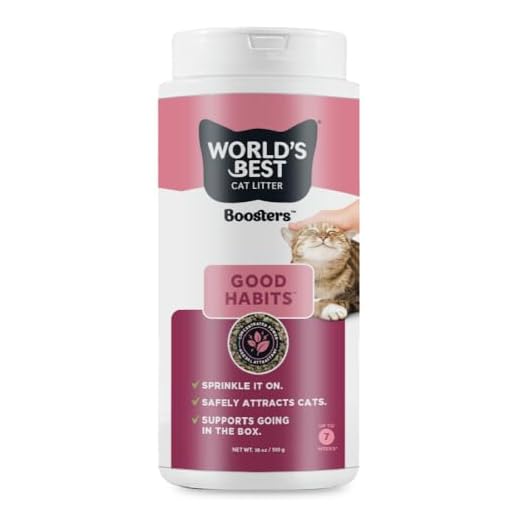 World's Best Cat Litter Boosters Good Habits Additive, 18 oz Canister