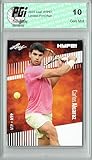 Carlos Alcaraz 2023 Leaf HYPE #108A Only 5000 Made Grand Slam Rookie Card PGI 10