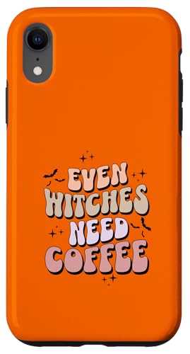 EVEN-WITCHES NEED COFFEE Everyone Needa Coffee �X�}�z�P�[�X iPhone XR �p