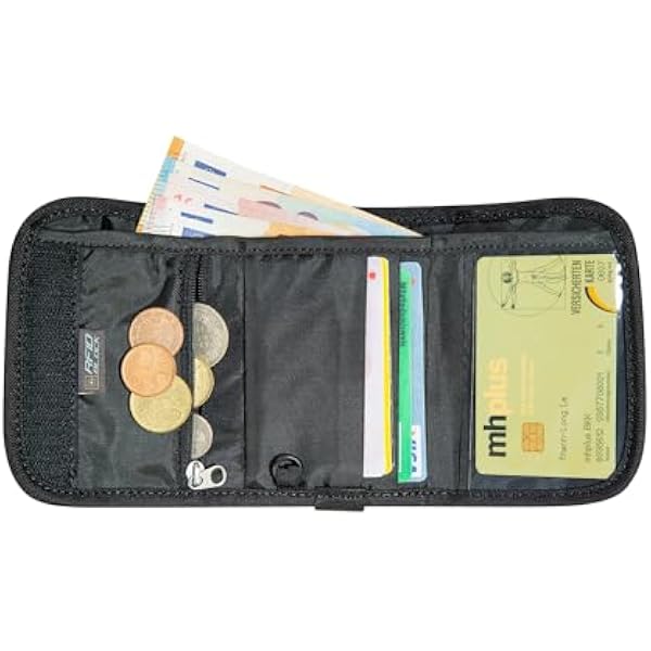 Tatonka Folder RFID Block, кошелек с защитой от RFID, сертификат TÜV, черный