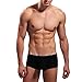 Avidlove Mens Underwear Men Underpants Low Waist Solid Boxers Briefs Casual Soft Shorts Plus Size