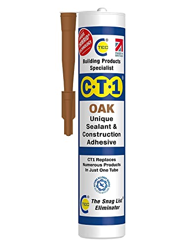 CT1 Oak TRIBRID Multi Purpose Sealant & Adhesive 290ml miniatura 2
