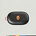 Skullcandy Push Play Active Wireless Earbuds, Bluetooth Headphones, Noise Isolating, 34 Hrs Battery, Secure-Fit Over-Ear Hanger, Sweat Water Resistant, Microphone for iPhone Android - Black/Orange​