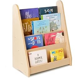 Estanterias Montessori Ikea Alguer Living Estanteria Montessori Silvia | Libreria Infantil Montessori para fomentar el Orden y la Lectura de los Niños | Biblioteca Infantil con Estantería para Libros | Alto 78cm Kids