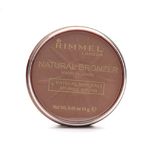 Rimmel London Natural Bronzer, Sun Light [021] 0.49 oz (Pack of 3)