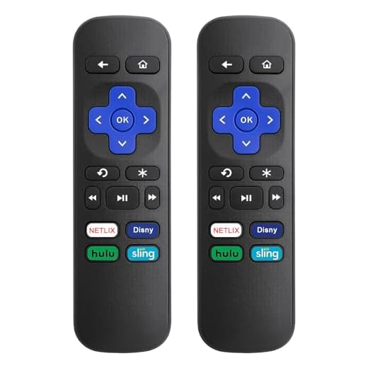 2 peças de controle remoto de substituição compatível com Roku Premlere, para Roku Box, para Roku Express, para Roku HD/XD/XDS/LT, apenas para controle remoto Roku 1/2/3/4 【Não para Roku Stick e não para Roku TV】