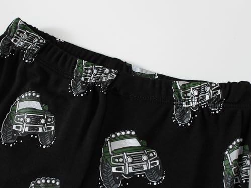 Image of Dolphin&Fish Boy Pajamas Toddler Kids Pjs Set Cotton Soft Clothes Sleepwear | Long Sleeve Elastic Cuffs,Stretch breathable,Dinosaur Space Print Options
