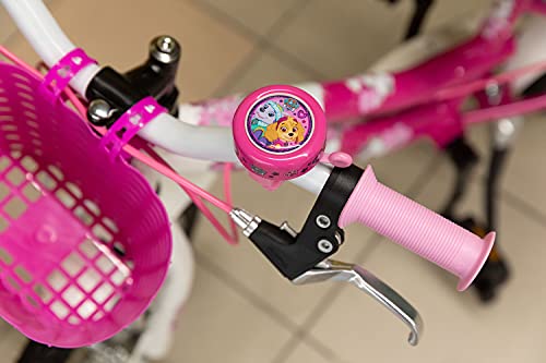Paw-Patrol-Campanello-in-Metallo-Sonnette-en-metal-Rose-Garcon-Universel